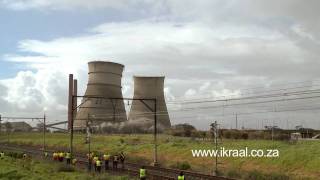 Athlone Cooling Towers Demolition FULL VIDEO [upl. by Dorry]