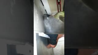 Little Brother Gets Stuck in Doggie Door [upl. by Riaj348]