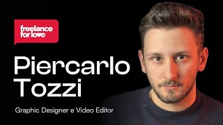 Intervista a Piercarlo Tozzi  Graphic Designer Freelance [upl. by Htenywg]