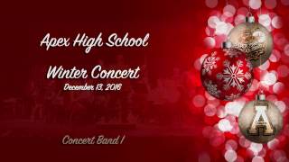 Apex High School Concert Band I Winter Concert [upl. by Marcelline174]