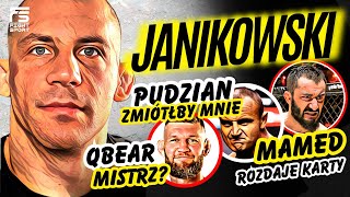 PUDZIAN ZMIÓTŁBY MNIE MAMED ROZDAJE KARTY KUBERSKI MISTRZ DAMIAN JANIKOWSKI MA RYWALA NA KSW 100 [upl. by Veejar]