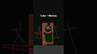 Mentos Cokes With Frog🐸 2Animation Loco Roco 2 Shorts [upl. by Sterling444]