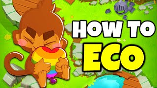 How To ACTUALLY Eco in Bloons TD Battles 2 [upl. by Avlasor]