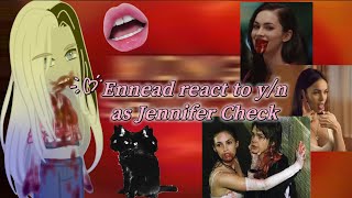 Реакция Эннеады на ТИ как Дженнифер  Ennead react to yn as Jennifer [upl. by Winn825]