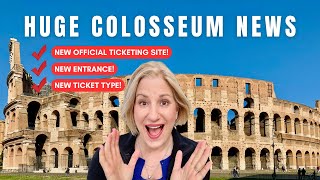 Exciting Colosseum news New ticket system new entrance new ticket [upl. by Zeralda]