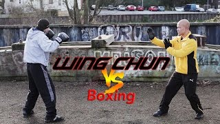 Wing Chun VS Boxing [upl. by Nickey]