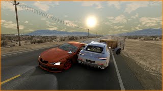 HUGE Highway Crash In BeamNG Drive  Highway Crash Analysis [upl. by Entruoc]