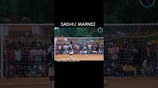 Sadhu Marndi penalty shoot foootball penaltygoallocalfootball [upl. by Adnerak]