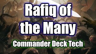 Rafiq of the Many VoltronTribal CommanderEDH Deck Tech MTG [upl. by Swagerty498]