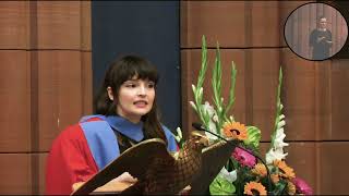 Lauren Mayberry Honorary Graduate [upl. by Angelika]