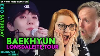 Baekhyun  Lonsdaleite Tour Behind The Scenes  UK KPop Fans Reaction [upl. by Robbi48]