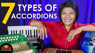 7 Most Common Types of Accordions  🎵 Accordion Life Academy 🎵 [upl. by Arlina530]