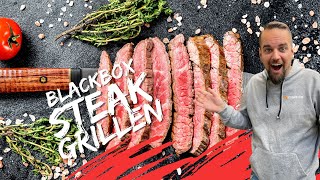 GRILLPROFI grillt das perfekte Steak aus der BlackBox 🔥 [upl. by Costa]