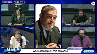 ENTREVISTA A ERIC CALCAGNO  LA VUELTA COMPLETA [upl. by Anastase747]