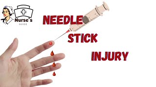 Needle Stick Injury amp Management needleprickinjury needlestickinjury needle injurymanagement [upl. by Nonnaer]