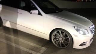 2013 MercedesBenz E350 on 20quot INOVIT Rims [upl. by Knoll]