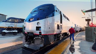 2 Days on America’s Amazing Overnight Train 🇺🇸  Seattle  Los Angeles [upl. by Holland]