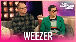 Weezer Reflects On 30 Years Since The Blue Album amp Opening For Keanu Reeves [upl. by Dawes826]