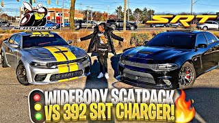 DODGE CHARGER SCATPACK VS SRT 392 CHARGER BIG DIFFERENCE 😱 [upl. by Godric85]