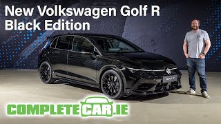 The new Volkswagen Golf R Black Edition looks meaner than ever [upl. by Ayar]