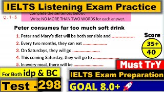 IELTS Listening Practice Test 2023 with Answers Real Exam  298 [upl. by Ahtnicaj389]