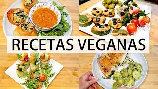 9 RECETAS VEGANAS PARA FIESTAS Y NAVIDAD  MUY FÁCILES DE HACER · DearDiaryBlog [upl. by Tsnre]