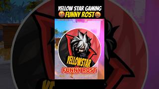 Yellow Star Gaming Funny Rost 🤬 sureshbro ytshorts [upl. by Francis516]