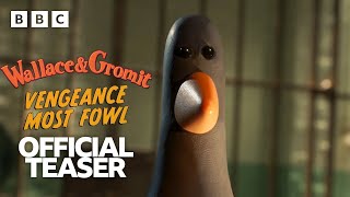 Feathers McGraw is BACK 😱  Wallace amp Gromit Vengeance Most Fowl  BBC [upl. by Nodal59]