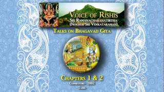 Bhagavad Gita Chapters 1amp2 Tamil  1115 [upl. by Enivid]