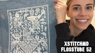 Xstitchmd  Flosstube 52 STITCH NORTH RECAP THREE CROSS STITCH FINISHES AND FOUR KNIT FINISHES [upl. by Etiuqal]