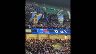 Inter Milan fans in the Curva Nord vs Juventus [upl. by Myers60]