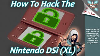 How To Hack Your Nintendo DSi XL  Run Games And More From An SD Card [upl. by Yroggerg]