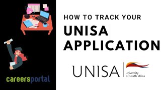 How To Track Your Unisa Application  Careers Portal [upl. by Viridi17]