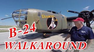 B24  LB30 Liberator Diamond Lil Walkaround [upl. by Jillian]