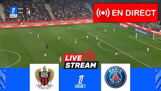 🔴EN DIRECT OGC Nice contre PSG  Ligue 1 202425  Match en direct aujourdhui [upl. by Froemming254]