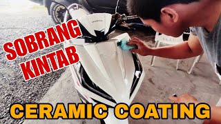 CERAMIC COATING  CLICK 125i v3  PARA SAN BA YAN anu benefits nya [upl. by Neyu]