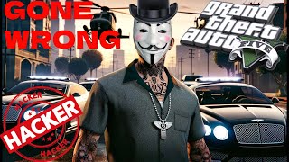 Fist time playing Gta 5 online on pc GONE WRONG Hacker in the lobby [upl. by Abby]