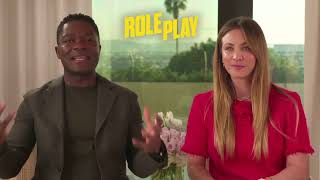 “Role Play” Interview with Kaley Cuoco and David Oyelowo [upl. by Nnaik]