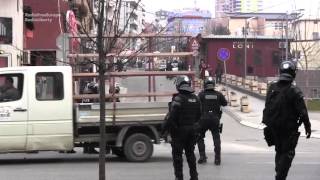 Kosovo Protests Turn Violent [upl. by Ahsiekam]