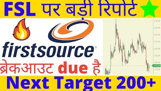 🔥Fsl share latest news Firstsource solutions ltd latest news firstsource share pt360 [upl. by Kappel]