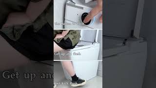 Multifunctional smart toilet improves your living standardsmarttoilet smarthome toilet bidet [upl. by Efar]