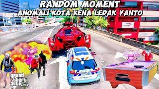 RANDOM MOMENT pt12‼️ANOMALI KOTA KENA LEDAKAN YANTO LAGI⁉️ GTA V ROLEPLAY hopefully [upl. by Wolk]