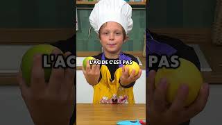 Notre petit chef vous explique tout sur lacidité  lechâteaudes5saveurs [upl. by Anelys]