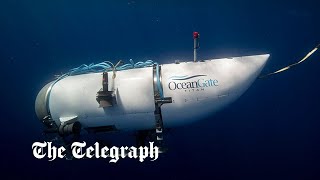 Titanic tourist submersible goes missing in the Atlantic Ocean [upl. by Mastat454]