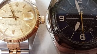 Rolex vs Bulova Precisionist Battle of Sweeping Second Hands [upl. by Gerk]