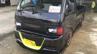 改造大好きダイハツ ハイゼットトラック カスタム Mスポ初号機 Daihatsu HijittoCustom M Sports first machine JAPANESE MINI TRUCK [upl. by Nowyt]