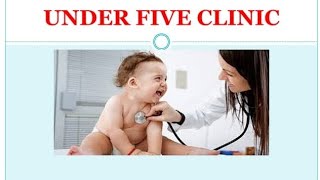 under five clinic gnm 2nd year child health nursing [upl. by Aletse]