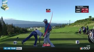 All Golf Shots on Protracer Trackman 2017 SBS Tournament of Champions PGA Tournament [upl. by Kuth246]