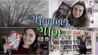 LISTENING TO AUDIOBOOKS ALL WEEK  Reading Vlog February 1925 [upl. by Noffets]