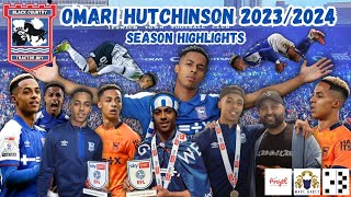 Omari Hutchinson 20232024 Highlights  Premier League Promotion  Star Boy [upl. by Akiemahs]